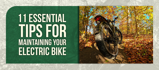 11 Essential Tips for Maintaining Your Electric Bike