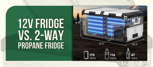 12V Fridge vs. 2-Way Propane Fridge
