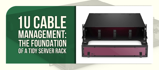 1U Cable Management: The Foundation of a Tidy Server Rack
