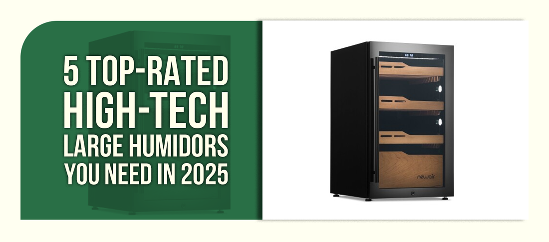 5 Top-Rated High-Tech Large Humidors You Need in 2025