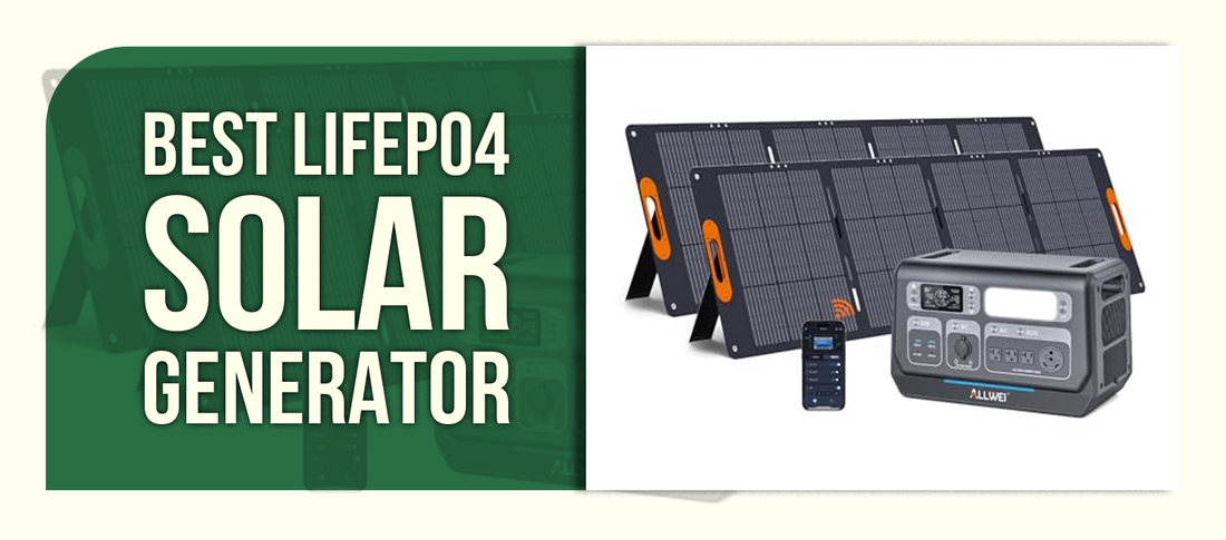 Best LiFePO4 Solar Generator