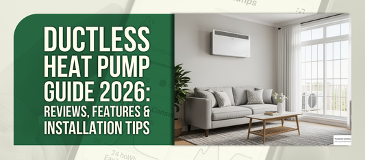 Ductless Heat Pump Guide 2026: Reviews, Features & Installation Tips