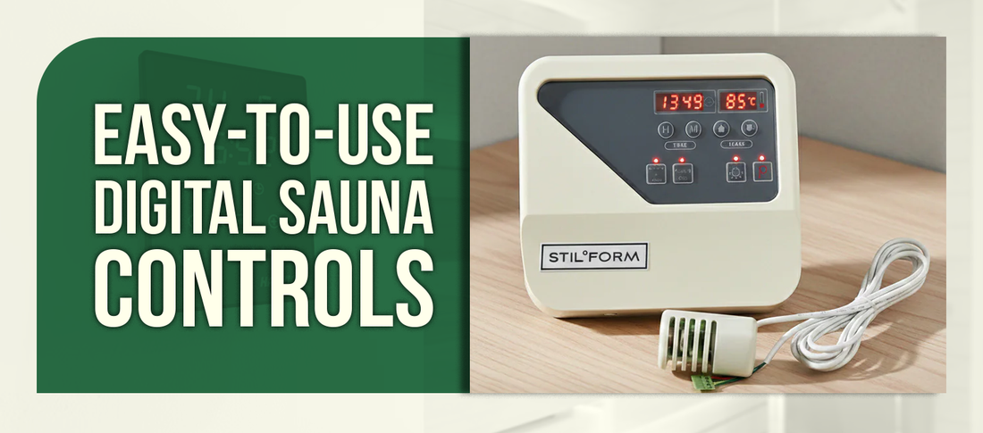 Easy-to-Use Digital Sauna Controls