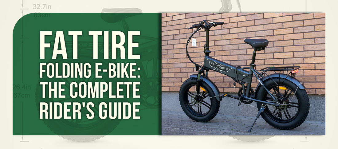 Fat Tire Folding E-Bike: The Complete Rider's Guide
