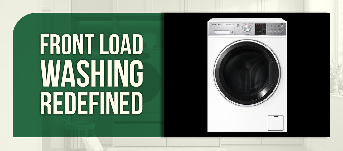Front Load Washing Redefined.