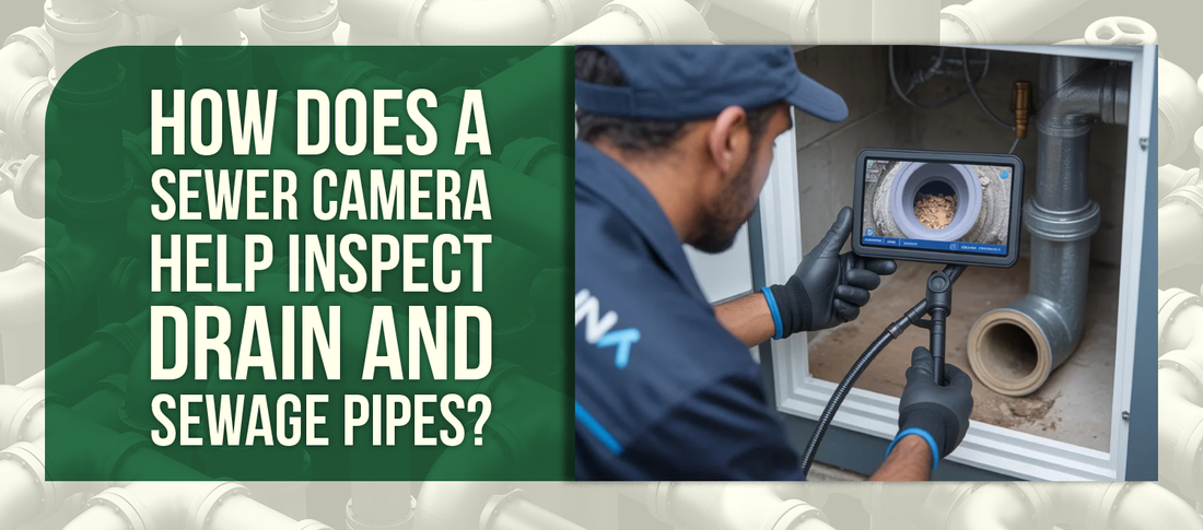 How Does a Sewer Camera Help Inspect Drain and Sewage Pipes?