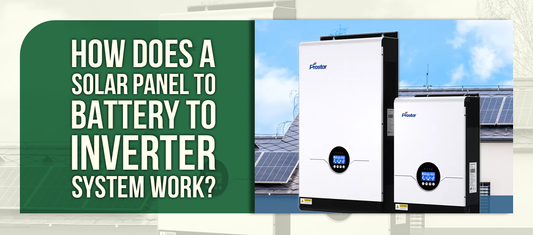 How Does a Solar Panel to Battery to Inverter System Work?