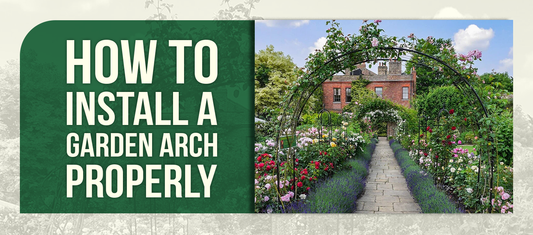 How To Install A Garden Arch Properly