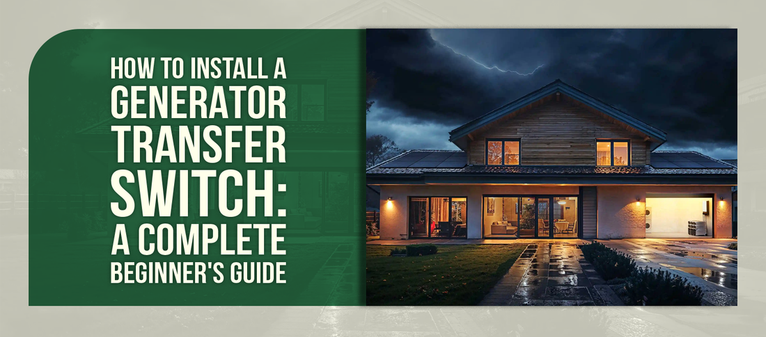 How to Install a Generator Transfer Switch: A Complete Beginner's Guide
