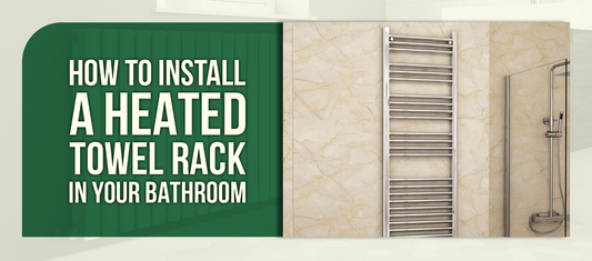 How to Install a Heated Towel Rack in Your Bathroom