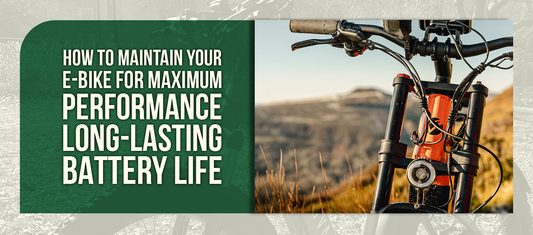 How to Maintain Your E-Bike for Maximum Performance  Long-Lasting Battery Life
