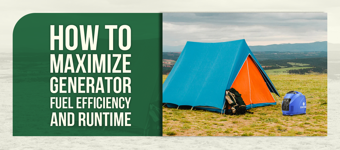 How to Maximize Generator Fuel Efficiency and Runtime