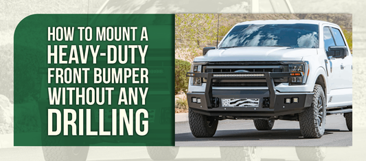How to Mount a Heavy-Duty Front Bumper Without Any Drilling