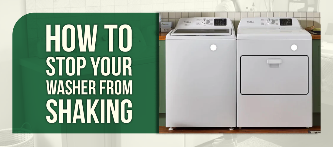 How to Stop Your Washer from Shaking