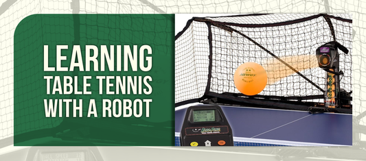 Learning Table Tennis with a Robot