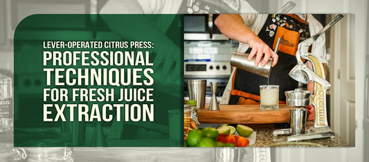 Lever-Operated Citrus Press: Professional Techniques for Fresh Juice Extraction