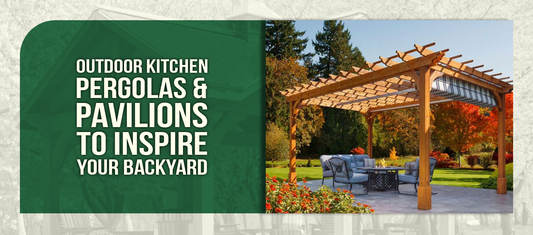 Outdoor Kitchen Pergolas & Pavilions to Inspire Your Backyard