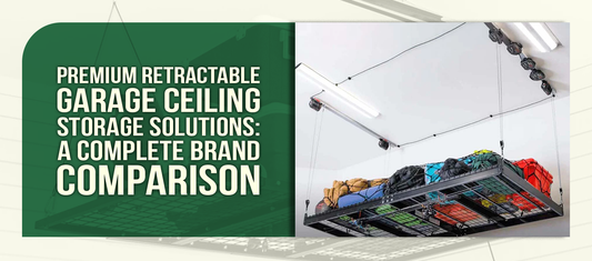 Premium Retractable Garage Ceiling Storage Solutions: A Complete Brand Comparison