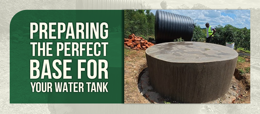 Preparing the Perfect Base for Your Water Tank