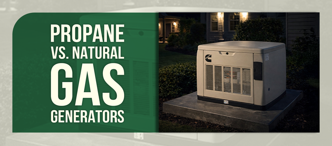 Propane vs. Natural Gas Generators