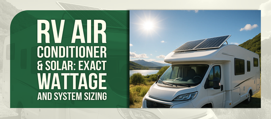 RV Air Conditioner & Solar: Exact Wattage and System Sizing