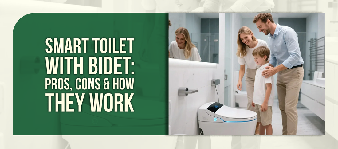 Smart Toilet With Bidet: Pros, Cons & How They Work