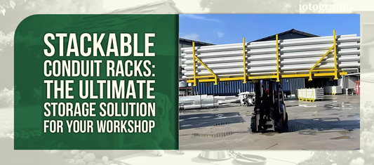 Stackable Conduit Racks: The Ultimate Storage Solution for Your Workshop