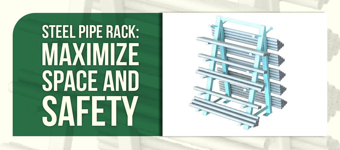 Steel Pipe Rack: Maximize Space and Safety