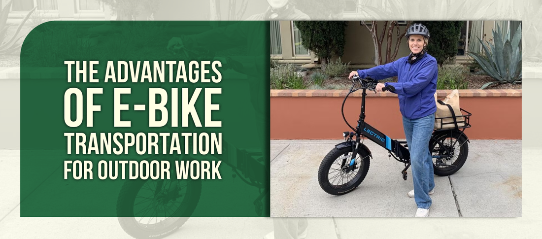 The Advantages of E-Bike Transportation for Outdoor Work