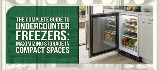 The Complete Guide to Undercounter Freezers: Maximizing Storage in Compact Spaces