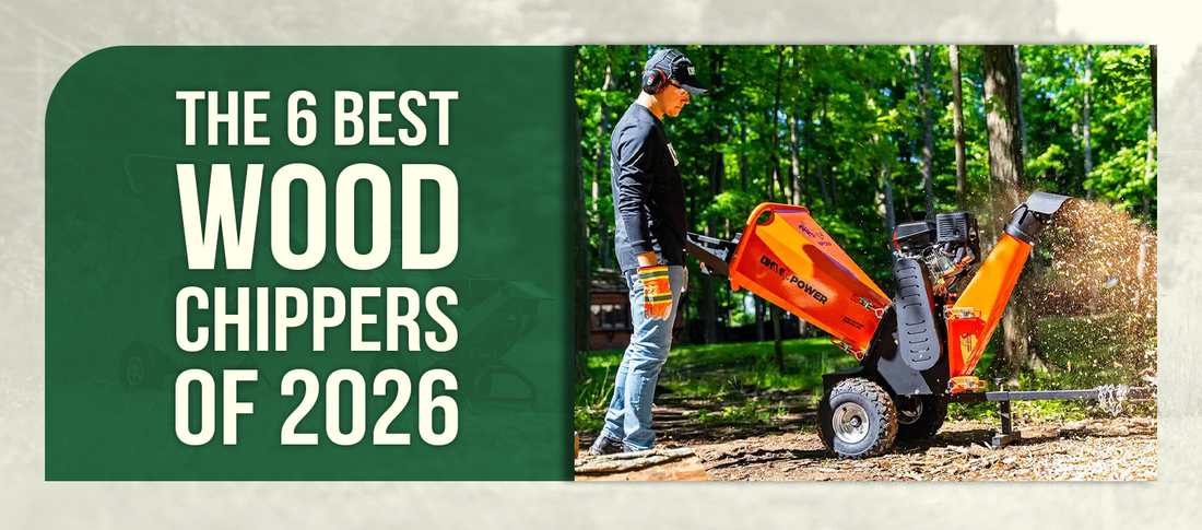The 6 Best Wood Chippers of 2026