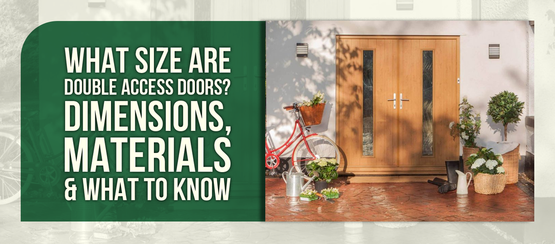 What Size Are Double Access Doors? Dimensions, Materials & What to Know