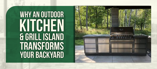 Why an Outdoor Kitchen & Grill Island Transforms Your Backyard