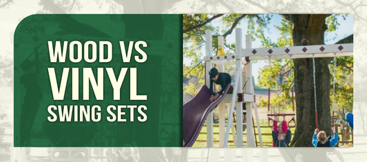 Wood vs Vinyl Swing Sets