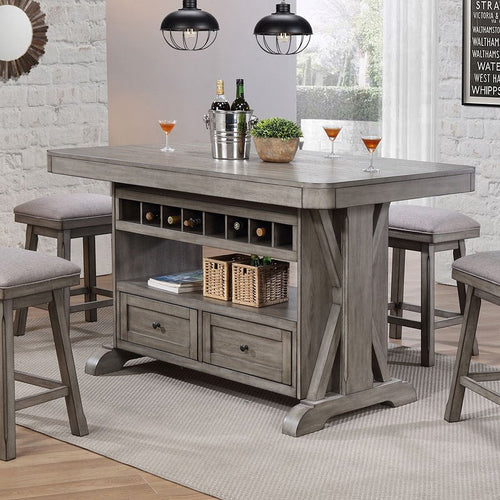 ECI Furniture Graystone Serving Island