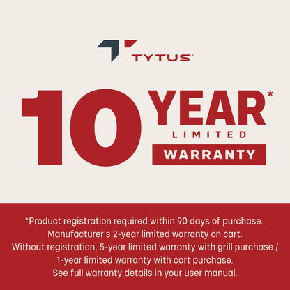 TYTUS Modular Grilling Collection 4-Burner Gas Grill, Charcoal Grill with Cart and Gas Griddle with Cart - TDT-BUN-010