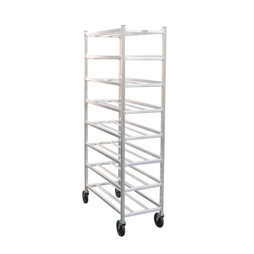 Univex  New Age Mobile 15.5”x 67”x 32”  Universal Platter Rack, 8 Shelves - NW1355M
