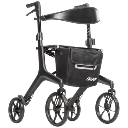 Drive Medical Nitro Euro Style Rollator Walker Heavy Duty - DM-10266HDBK
