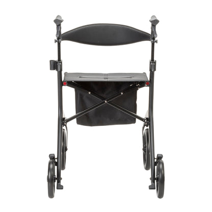 Drive Medical AeroCarbon Ultra-Lite Rollator Weighs 11.5 lbs - DMM-10278BK