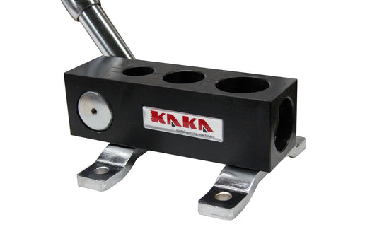 KAKA Industrial RA-2 Manual Pipe Notcher, 3/4”, 1”, 1-1/4” (Inside diameter) Notcher Capacity, Light Weight, 90 Degree High Precision Steel Tube Notcher, Steel Tube and Pipe Notcher - 176204