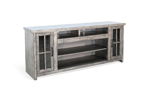 Sunny Designs Alpine - 76" Media Console - Gray - 3662AG-76