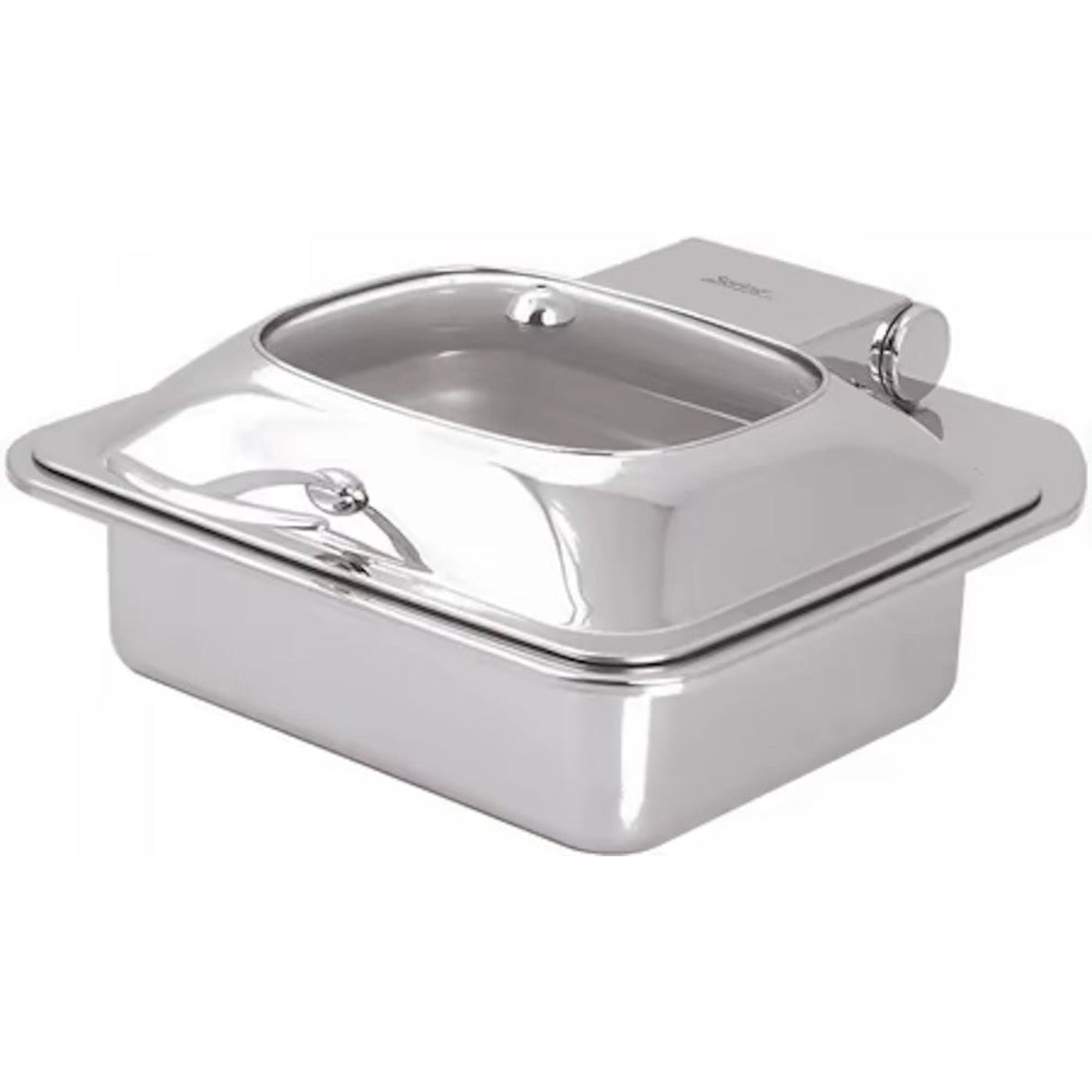 Spring USA 2174-6 Square Reflection Convertible Induction Buffet Server - SP21746