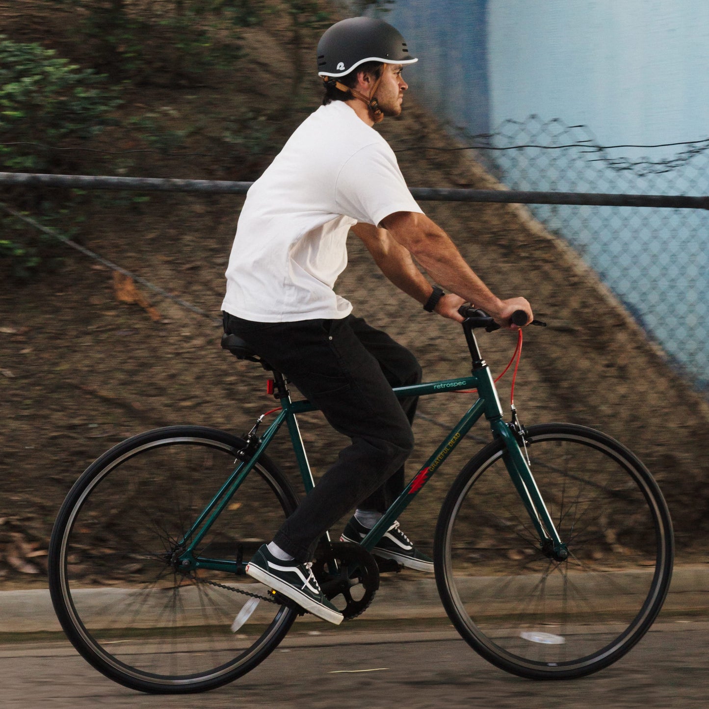 Retrospec Grateful Dead Harper Fixie Bike - Single Speed - 6489