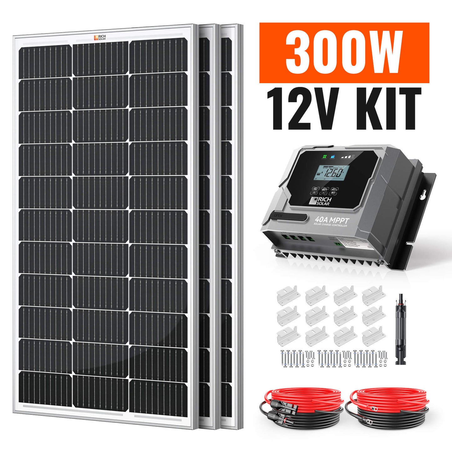 Rich Solar 300 Watt Solar Kit - RS-K3004