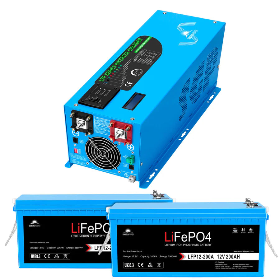 2000W/ 3000W/ 4000W DC 12V Pure Sine Wave Inverter With Charger