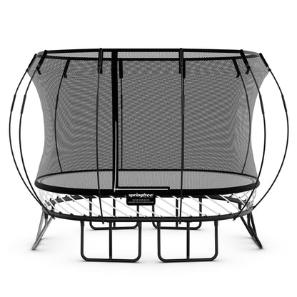 Springfree 6' x 9' Backyard Oval Trampoline w/ FlexiNet and Soft Edge (Open Box)
