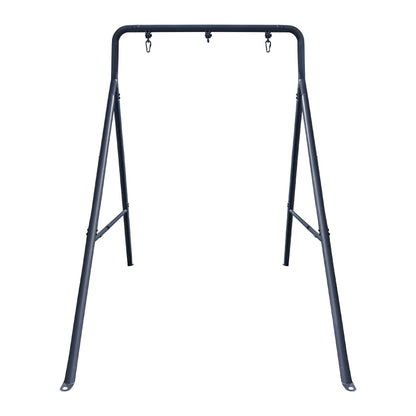 gobaplay Single Swing Set Playground Equipment with 39” Round Platform Saucer - 327672