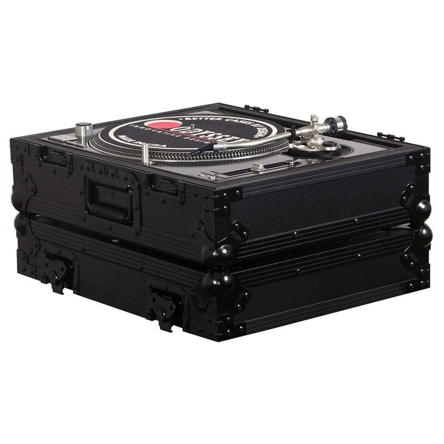 Odyssey FZ1200BL Technics 1200 Style Turntable Cases for Numark/Stanton Mixers - 37699