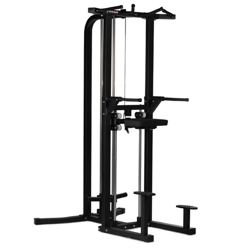 Titan fitness Plate-Loaded Assisted Pull-Up and Dip Machine - 401482