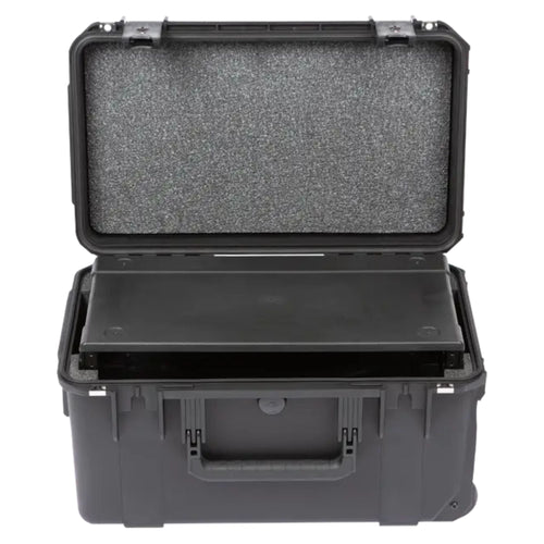 SKB iSeries 3U Shallow Fly Rack, Waterproof Polypropylene Hard Case, 9 Inch - 421599